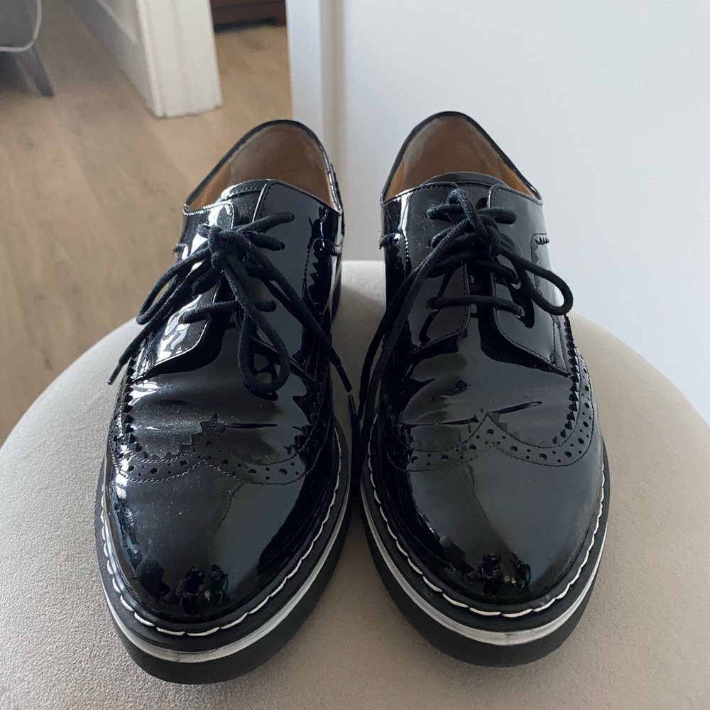 Black Patent Leather shoes - Browns